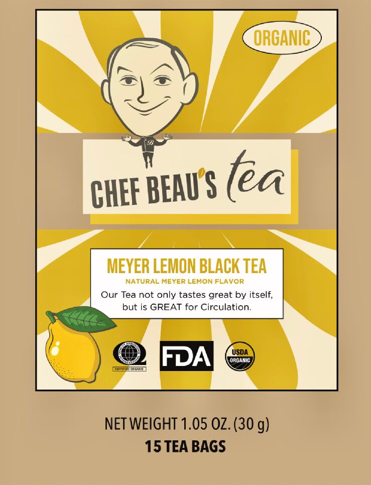 Chef Beau's Meyer Lemon Black Tea